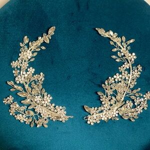 Ethereal Bridal/ Wedding Hair Accessory Set in Silver